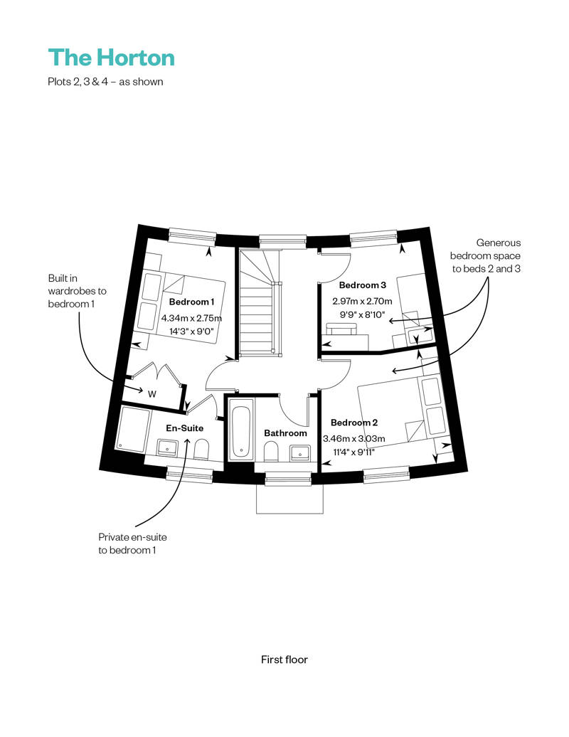 Floorplan of house for sale in Wimborne