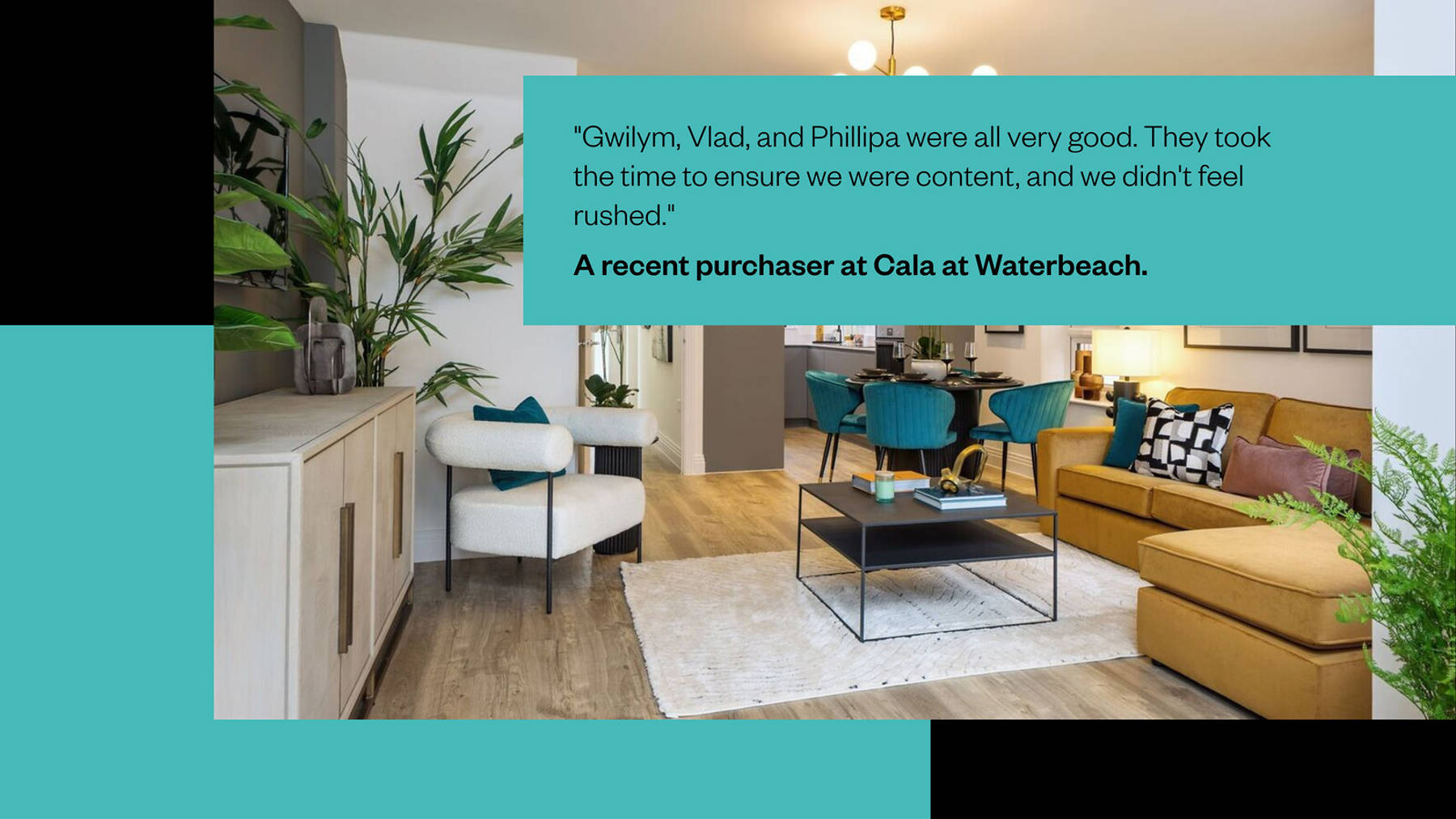 Cala at Waterbeach testimonial