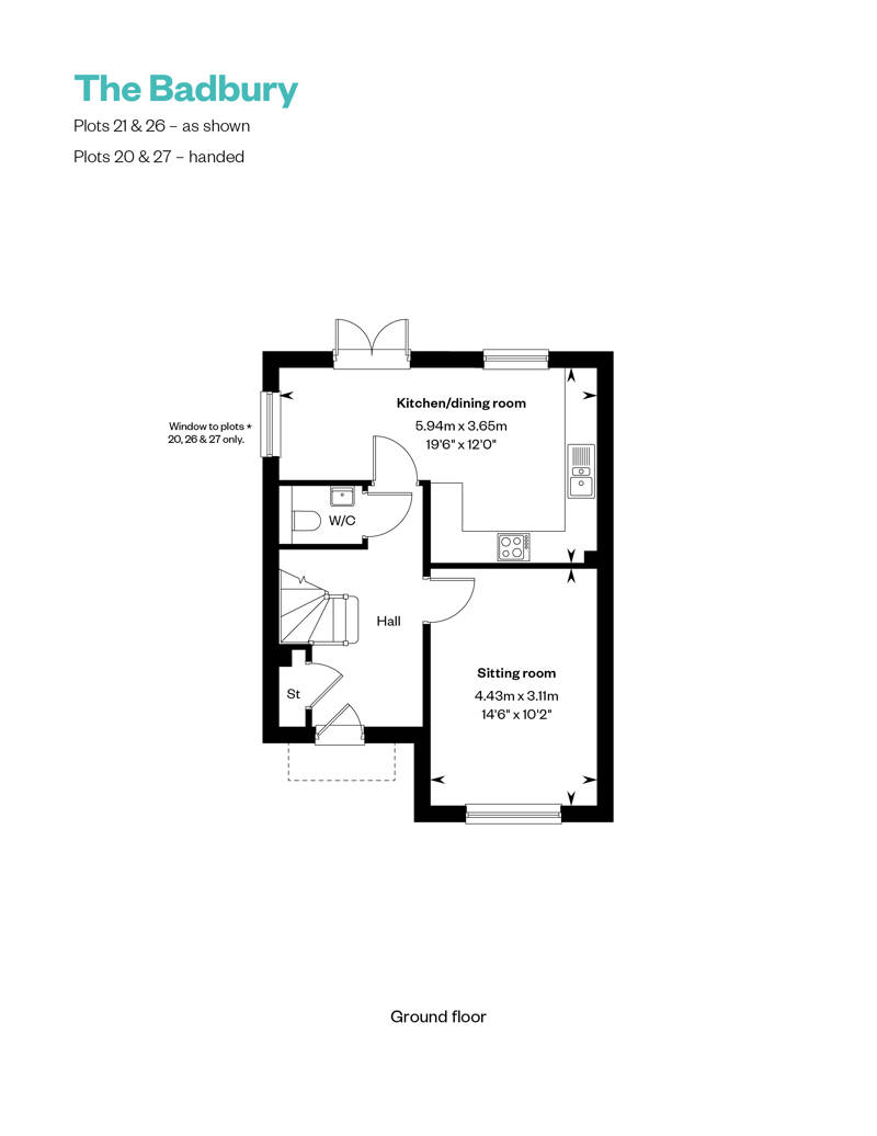 Floorplan of house for sale in Wimborne