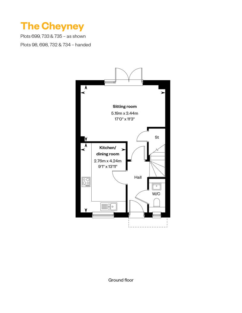 Floorplan of house for sale in Winchester