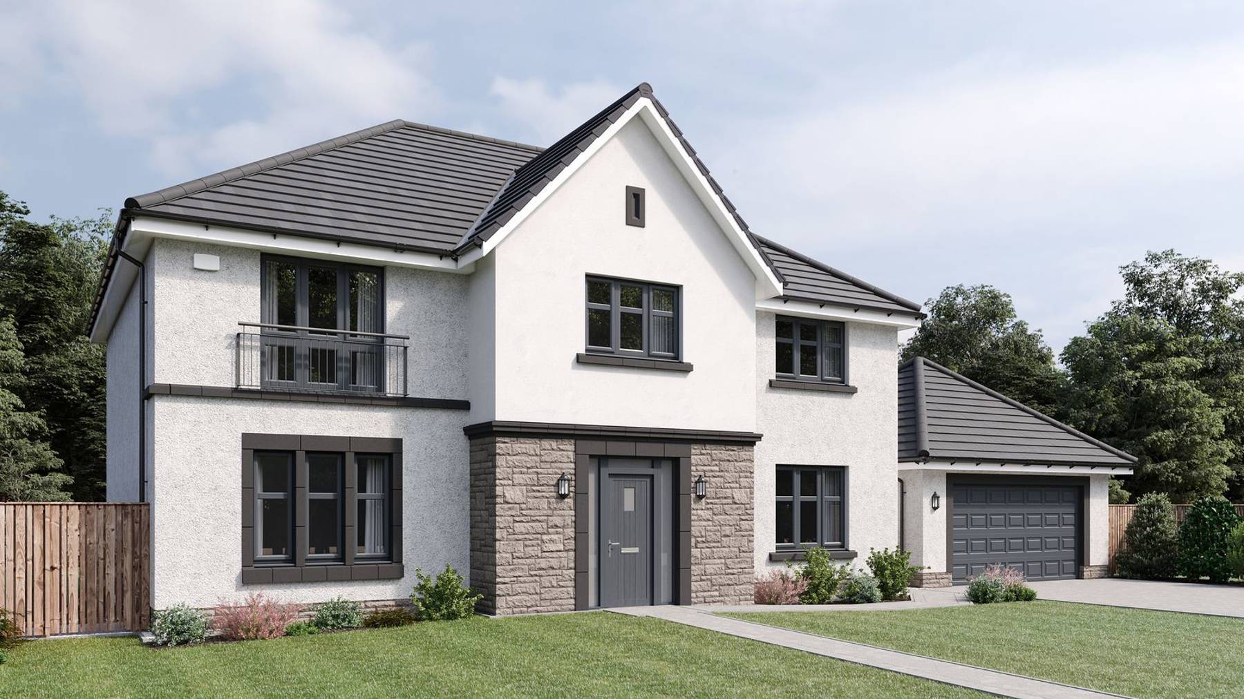 CGI Home | Burnland Meadows, Westhill | New Build Homes Aberdeen