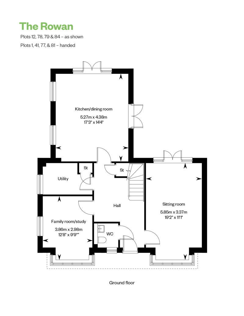 Floorplan of house for sale in Woking