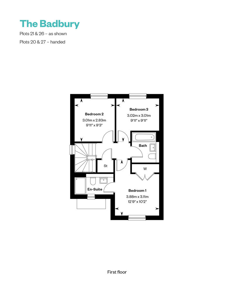 Floorplan of house for sale in Wimborne