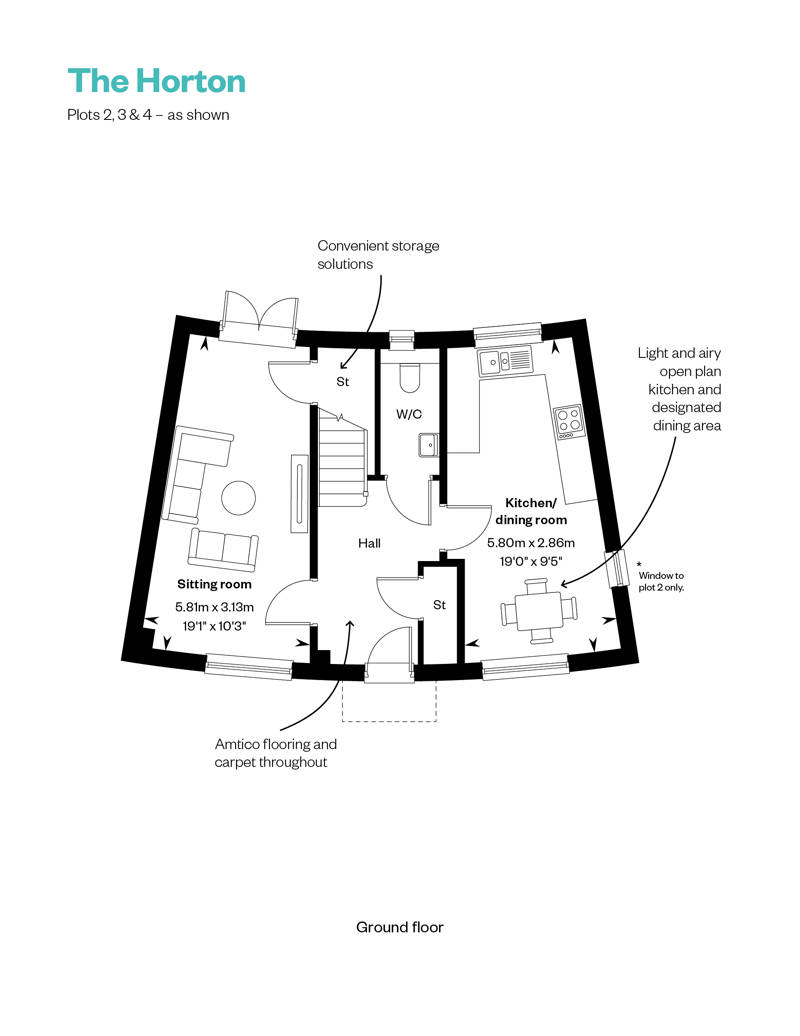 Floorplan of house for sale in Wimborne