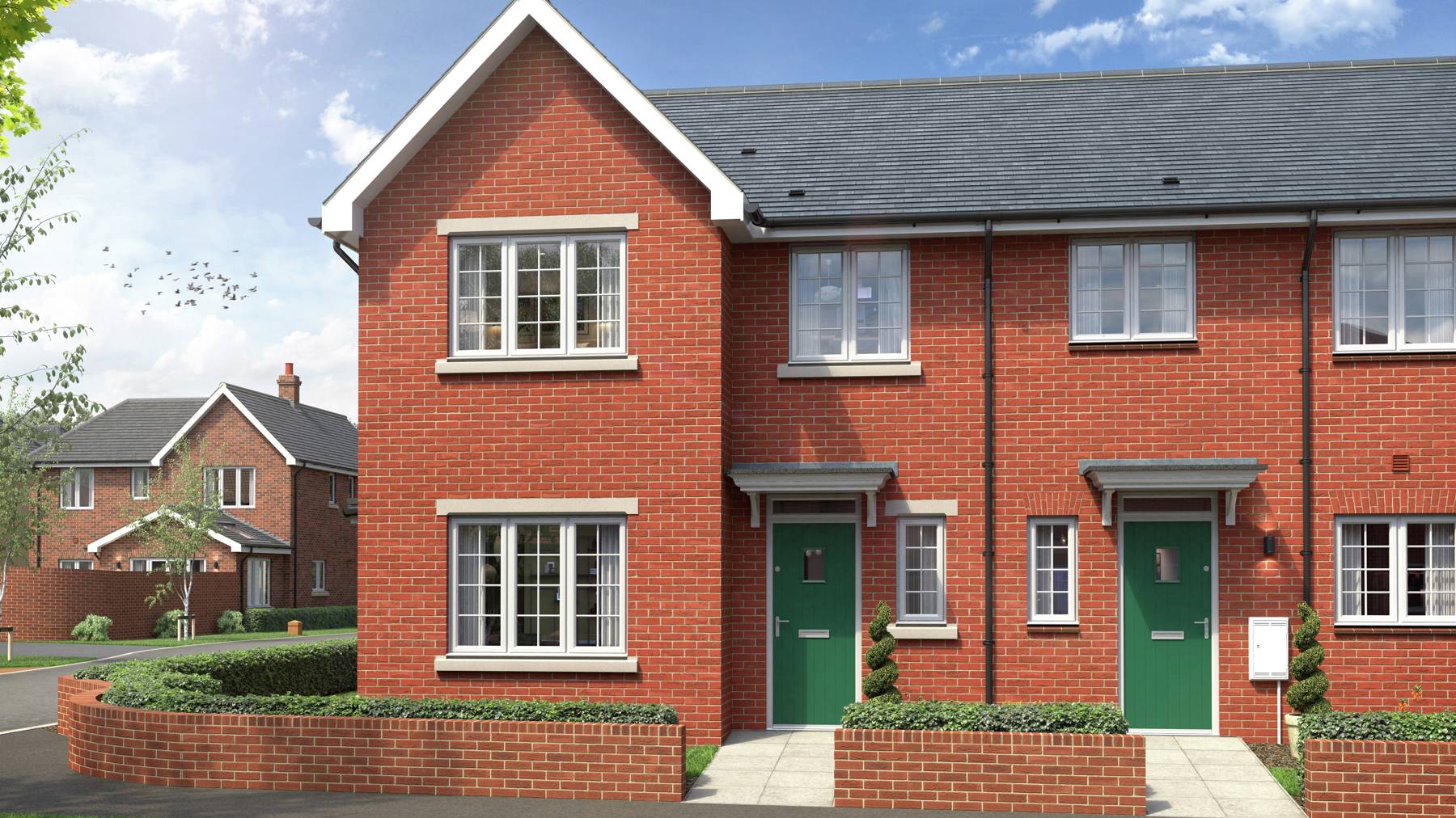 The Carrock CGI exterior - Aylett's Green, Kelvedon