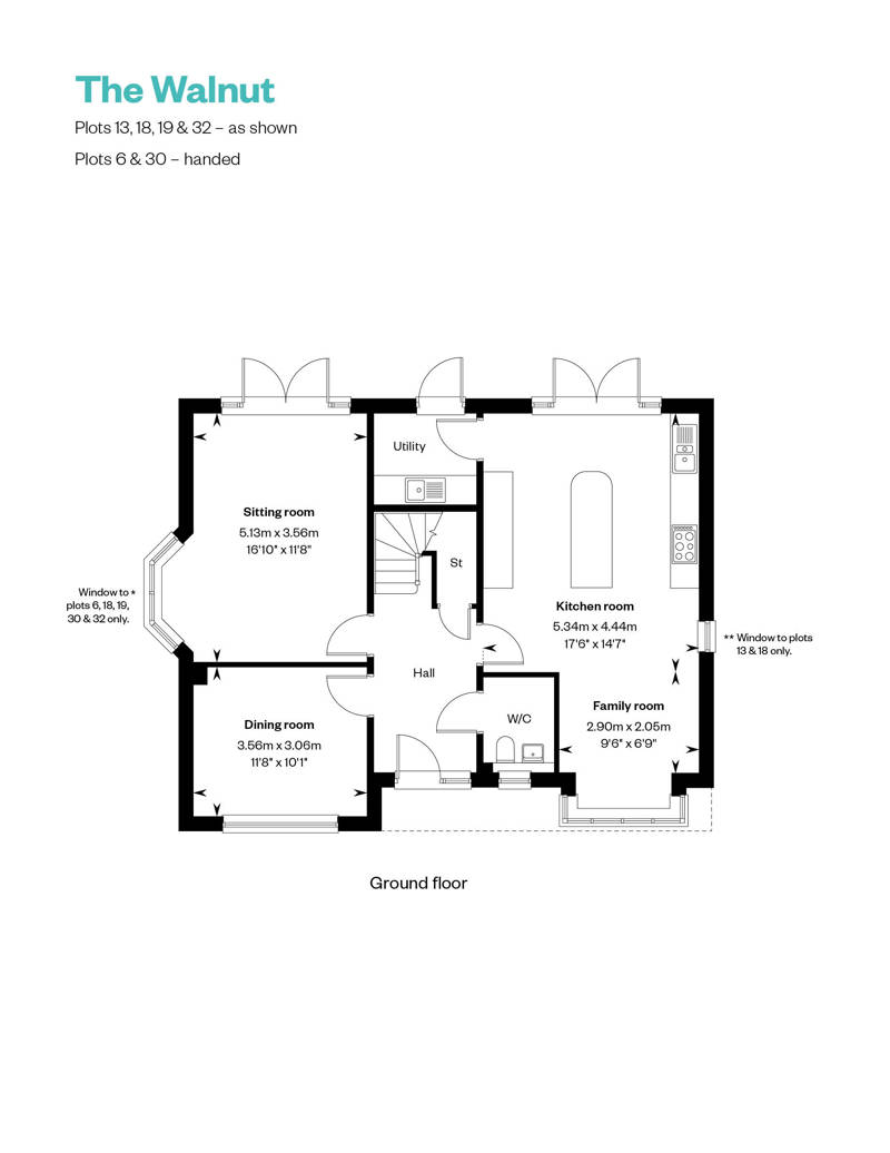 Floorplan of house for sale in Wimborne