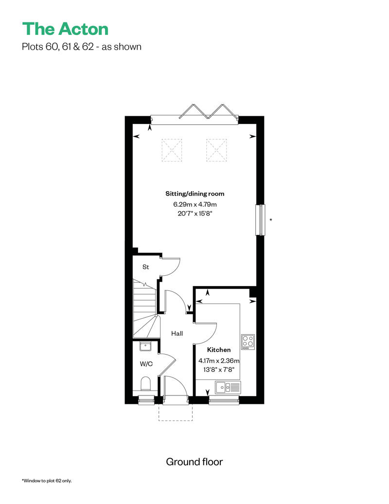 Floorplan of house for sale in Crowthorne