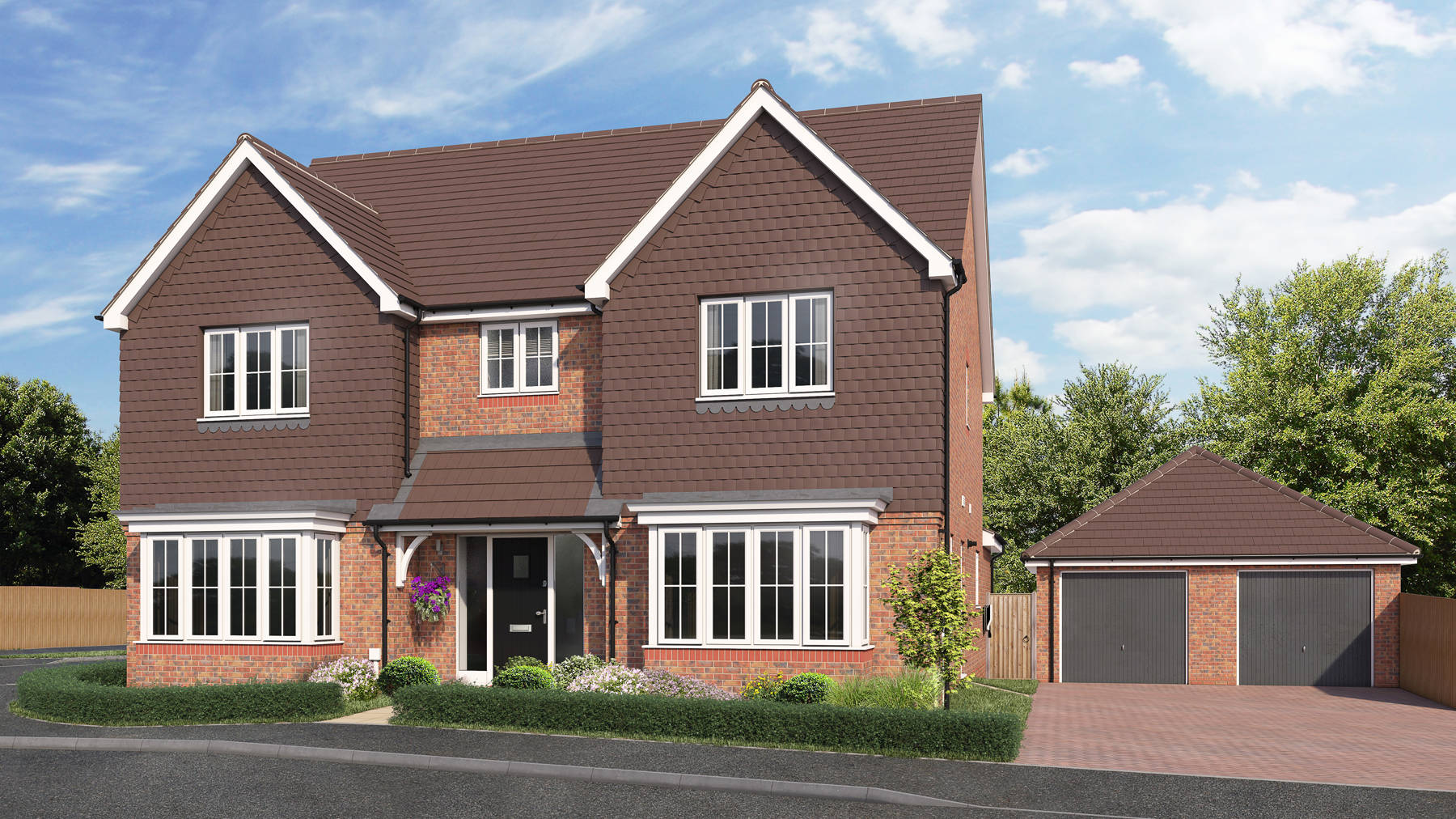 CGI of The Willow at Cala at Finchwood Park, Finchampstead