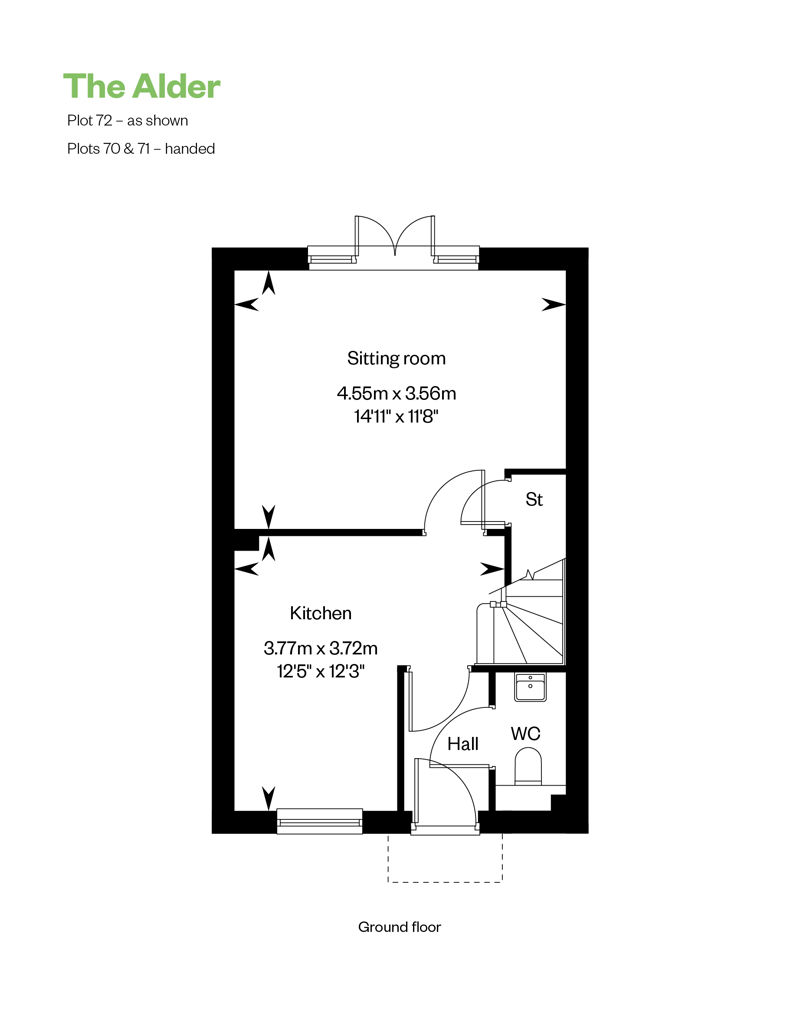 Floorplan of house for sale in Woking