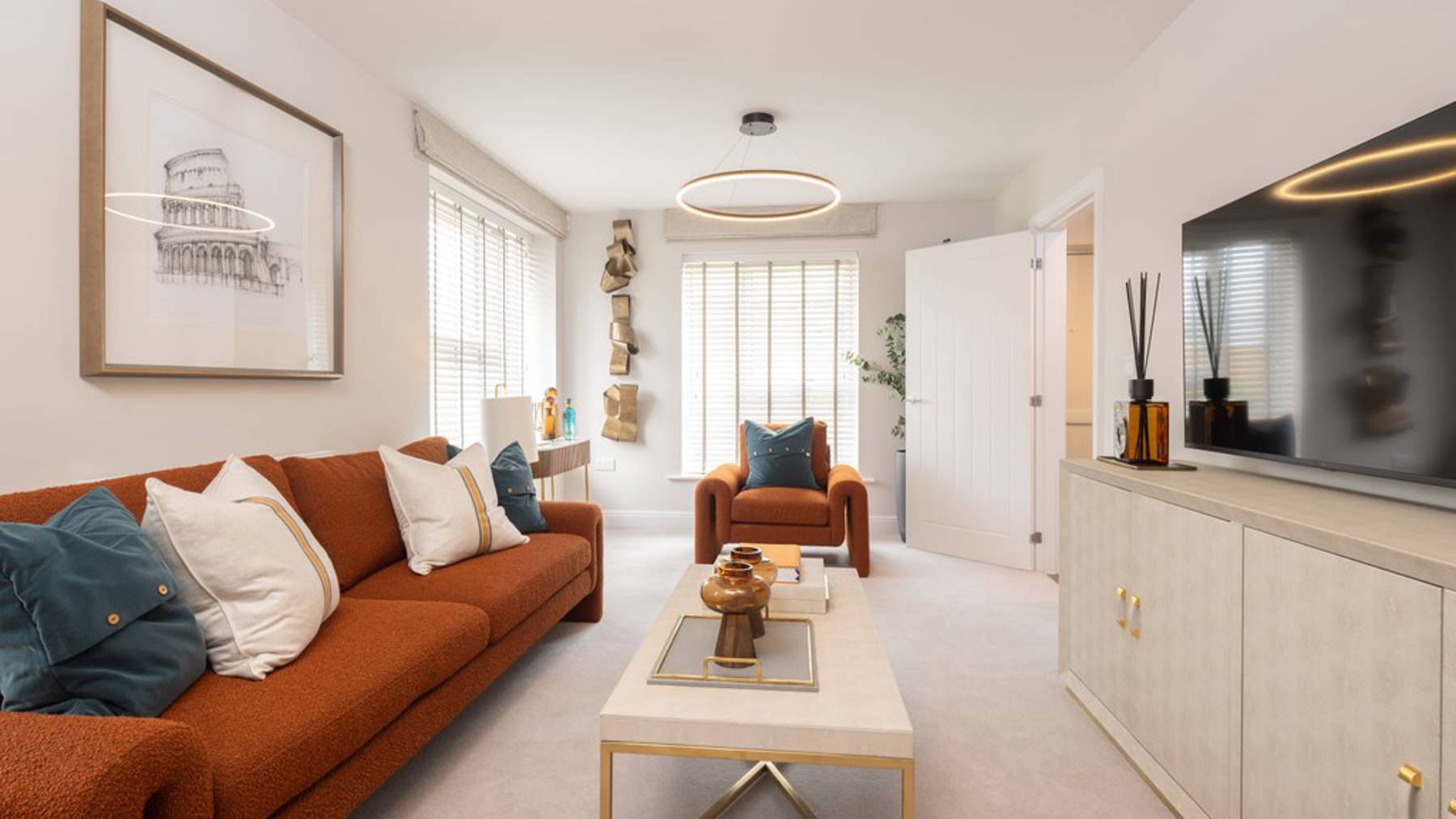 Living room of houses for sale in Crowthorne