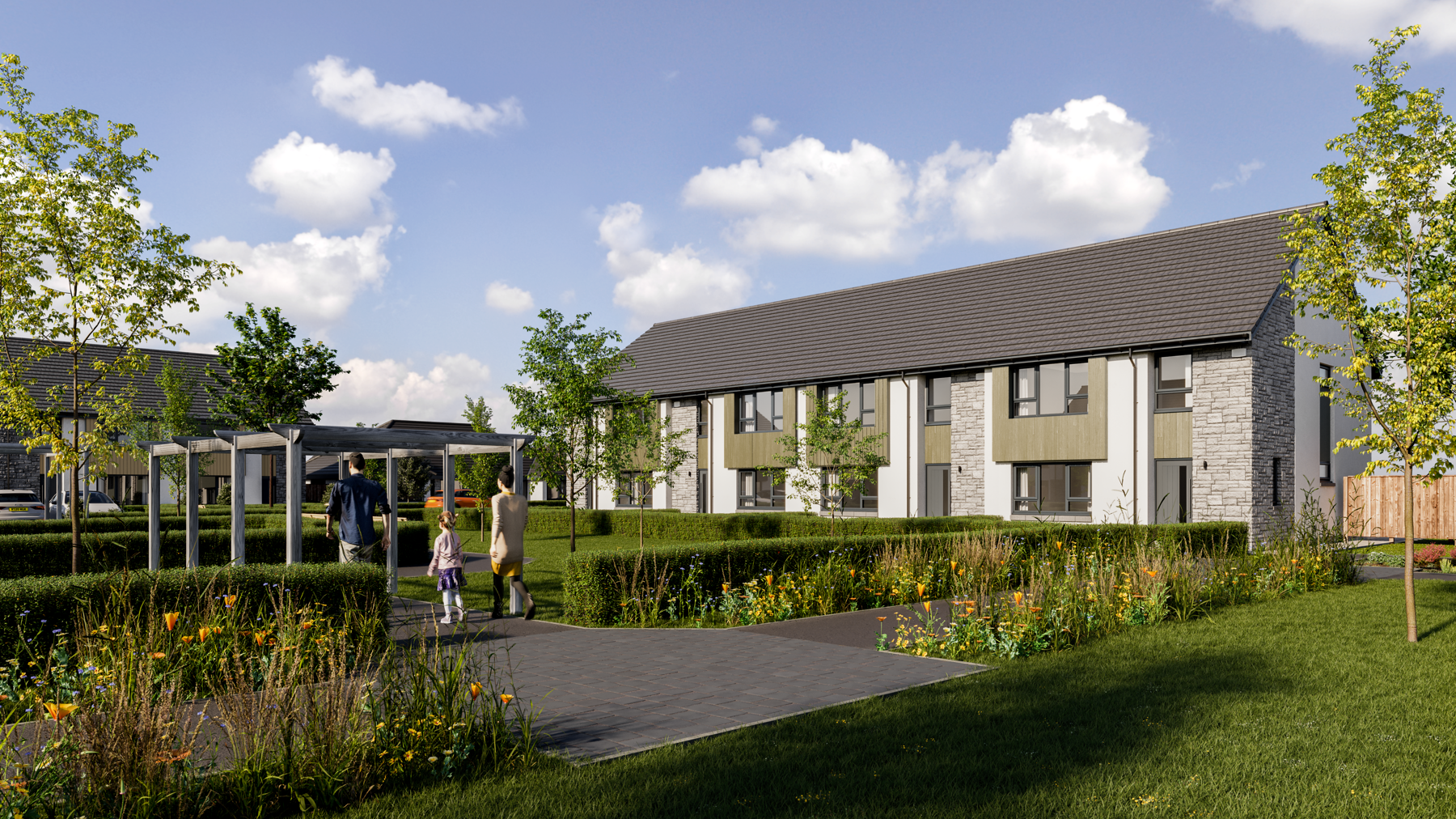 Cala Homes - CGI of Homes at Ballagan Woods, Killearn